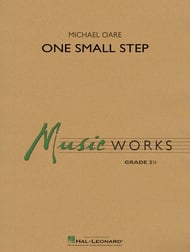 cover One Small Step Concert Band sheet music cover